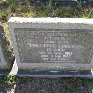 OLIVIER Phillippus Lodewyk 1885-1940 & Martha Johanna Jacoba HICKMAN 1888-1956 _2