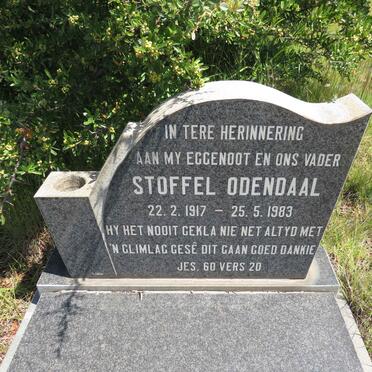 ODENDAAL Stoffel 1917-1983