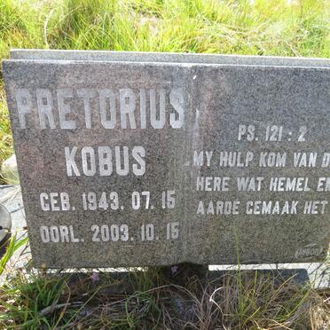 PRETORIUS Kobus 1943-2003