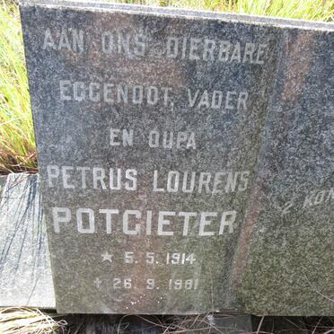 POTGIETER Petrus Lourens 1914-1981