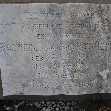 POTGIETER Marthunis Jacobus 1888-1954