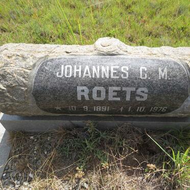 ROETS Johannes C.M. 1891-1976