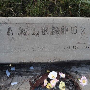 ROUX A.M., le 1864-19?5