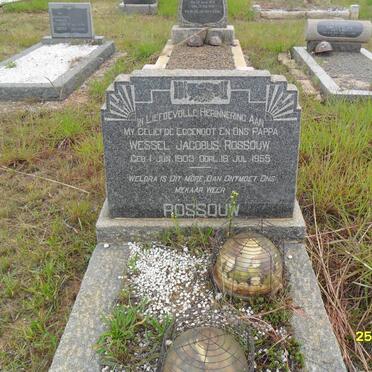 ROSSOUW Wessel Jacobus 1903-1955