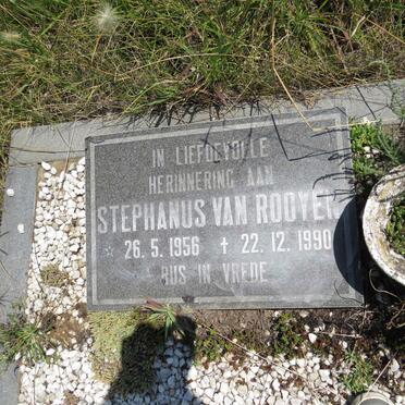 ROOYEN Stephanus. van 1956-1990