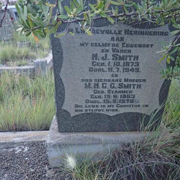SMITH H.J. 1873-1949 & M.H.G.C STAHMER 1883-197?