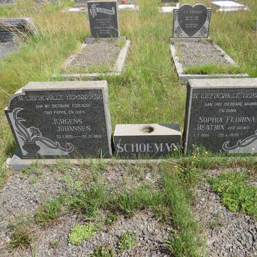 SCHOEMAN Jurgens Johannes 1895-1969 & Sophia Florina Beatrix GOUWS 1898-1978