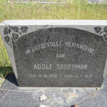 SAUERMAN Adolf 1919-1973