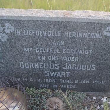 SWART Cornelius Jacobus 1906-1958