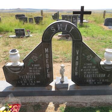 SMIT Christiaan J. 1947-1993 & Patricia PLINT 1953-2023 