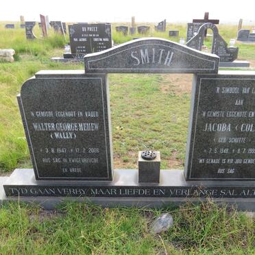 SMITH Walter George Mehew 1947-2006 & Jacoba SCHUTTE 1948-1995
