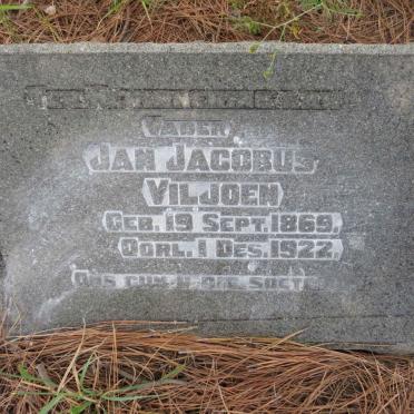 VILJOEN Jan Jacobus 1869-1922