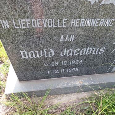 VILLIERS David Jacobus, de 1924-1995 & Susara Susanna DE JAGER 1924-2015 _3