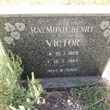 VICTOR Raymond Henry 1929-1983