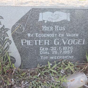 VOGEL Pieter G. 1876-1957