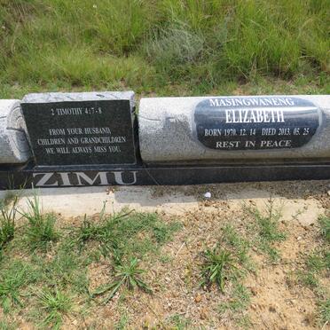 ZIMU Masingwaneng Elizabeth 1970-2013
