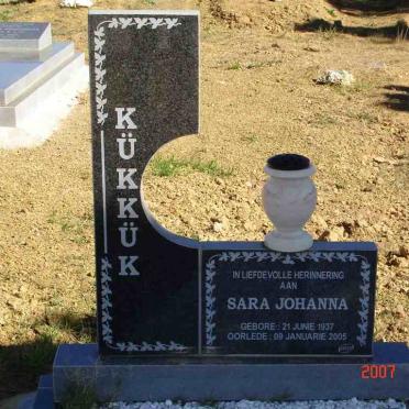 KÜKKÜK Sara Johanna 1937-2005