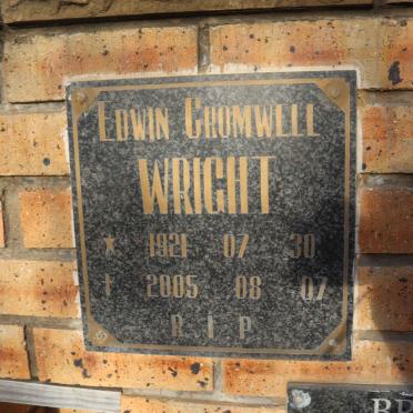 WRIGHT Edwin Cromwell 1921-2005