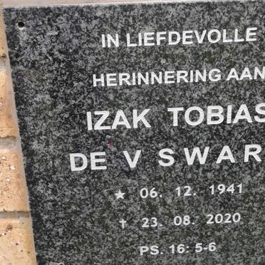SWART Izak Tobias de V. 1941-2020