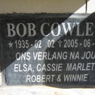 COWLEY Bob 1935-2005