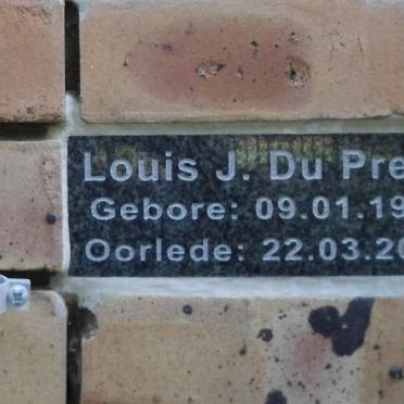 PREEZ Louis J., du 1931-2006