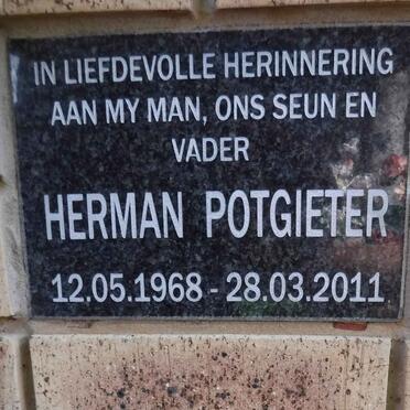 POTGIETER Herman 1968-2011