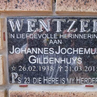 WENTZEL Johannes Jochemus Gildenhuys 1938-2015