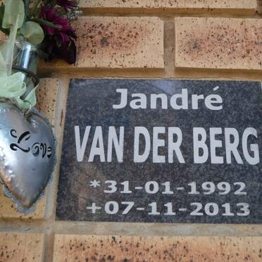 BERG Jandré, van der 1992-2013