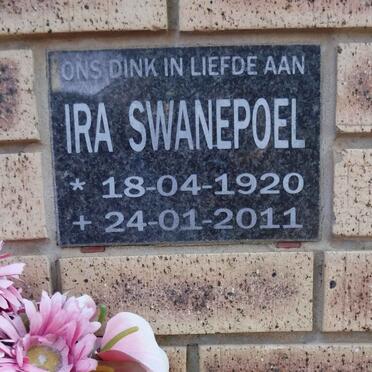 SWANEPOEL Ira 1920-2011