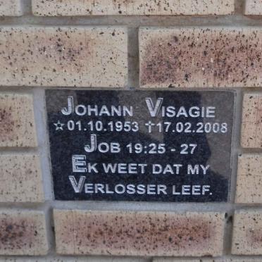 VISAGIE Johann 1953-2008