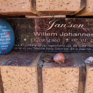 JANSEN Willem Johannes 1960-2023