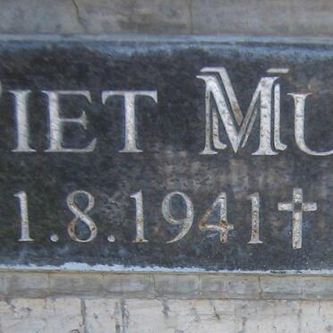 MULLER Piet 1941-2009