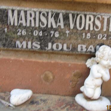 VORSTER Mariska 1978-2011