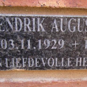 GOUWS Hendrik August 1929-2009