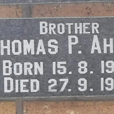 AHERN Thomas P. 1909-1973