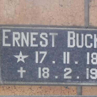 BUCKLEY Ernest 1888-1979