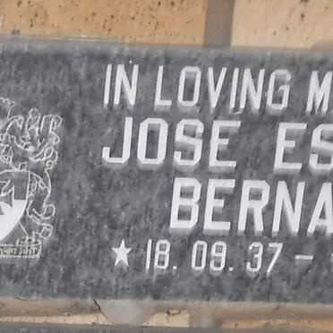 BERNARDO Jose Esteves 1937-1998