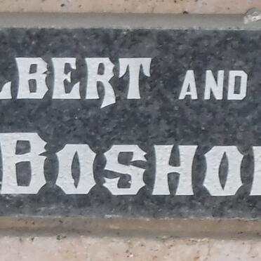 BOSHOFF Albert &amp; Edna
