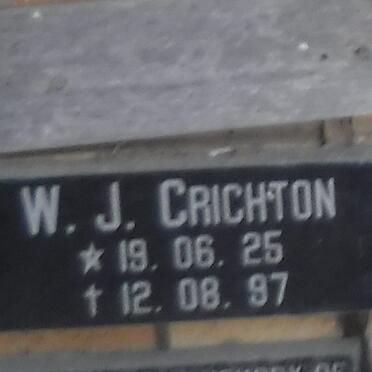 CHRICHTON W.J. 1925-1997
