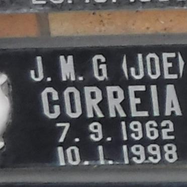 CORREIA J.M.G. 1962-1998