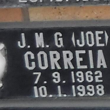 CORREIA J.M.G. 1962-1998