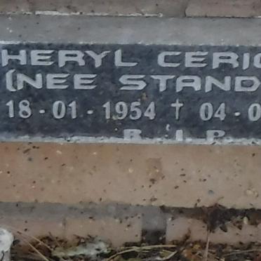 CERICOLA Cheryl nee STANDER 1954-2011