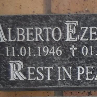 EZEQUIEL Alberto 1946-2014