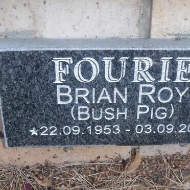 FOURIE Brian Roy 1953-2019