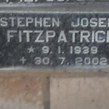 FITZPATRICK Stephen Joseph 1939-2002