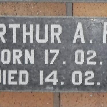 FREY Arthur A. 1909-1968