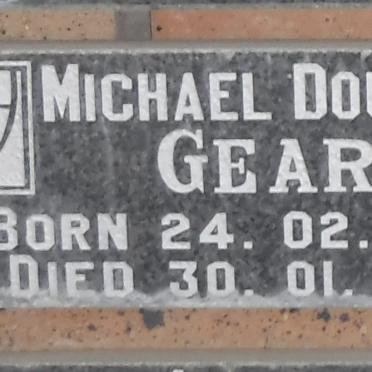 GEARY Michael Douglas 1942-1989