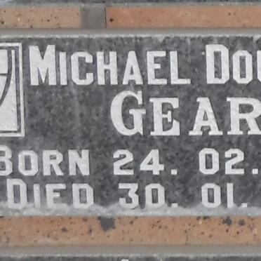 GEARY Michael Douglas 1942-1989