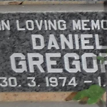 GREGORINI Daniela 1974-1996