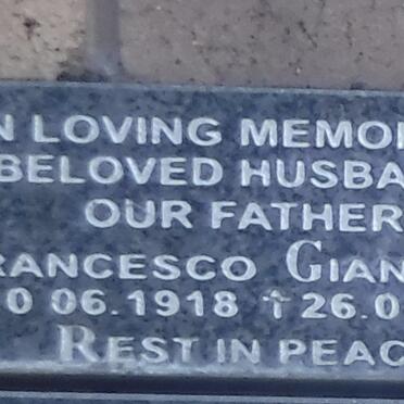 GIANDOLFI Francesco 1918-2010